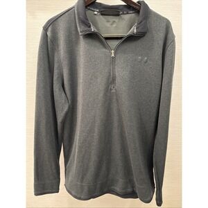 Under Armour 1/4‎ zip XL loose Fit Long Sleeve Dark Grey Cold Gear extra large